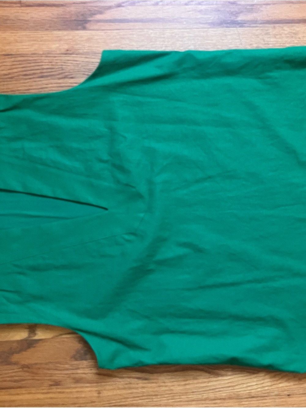 Linen- Vibrant Emerald Green Sleeveless Top-Never Worn!